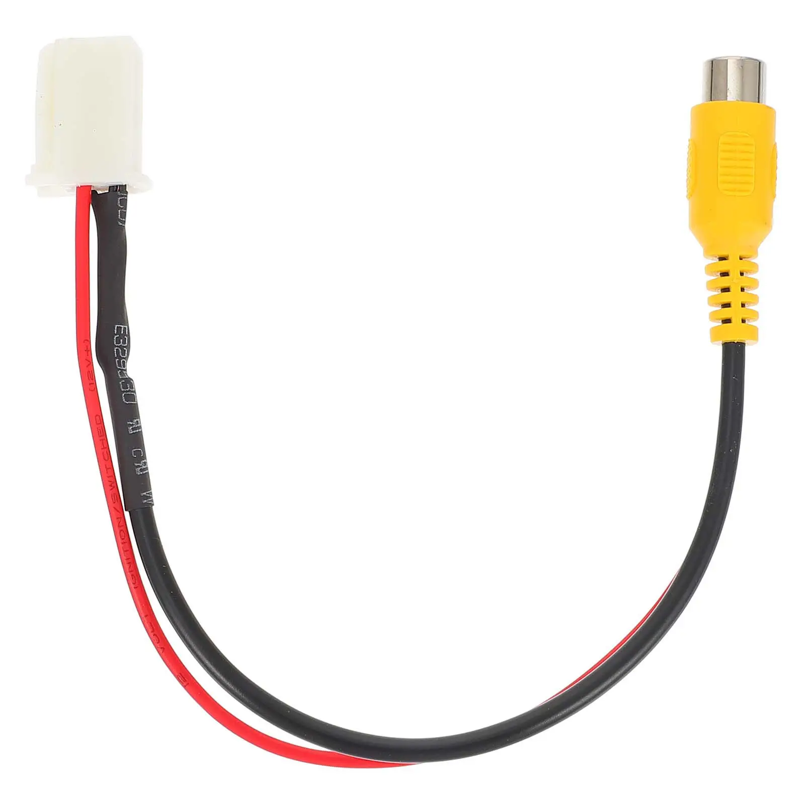 Rear View Camera Cable for Vehicle Backup Reverse Camera Wire Connection Professional Grade PVC Metal Material Simplified