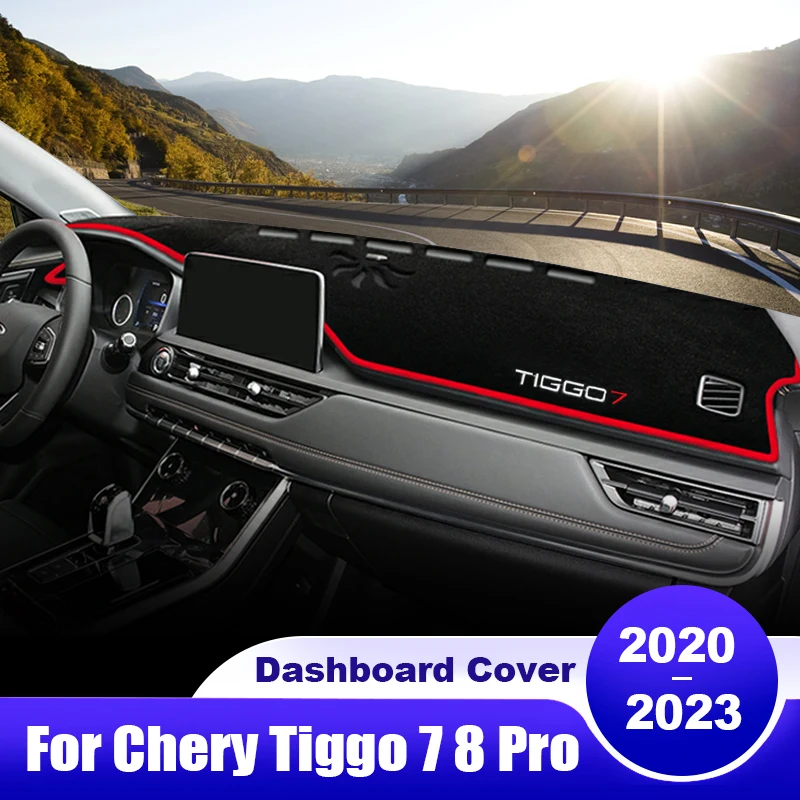 

For Chery Tiggo 7 Tiggo 8 Pro 2020 2021 2022 2023 Tiggo8 Tiggo7 Car Dashboard Cover Dash Mat Sun Shade Non-slip Pad Accessories