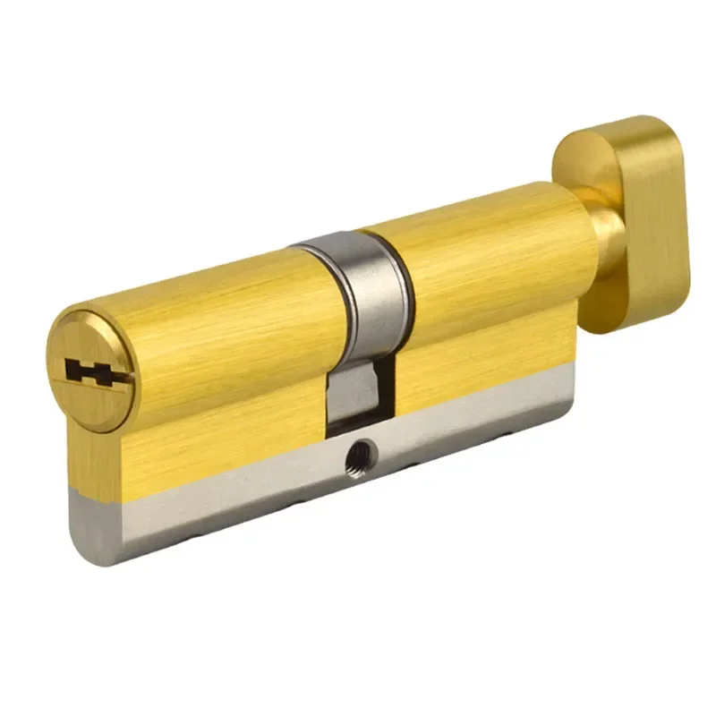 Super Quality EU standard Lock Cylinder Door lock Core for indoor Outdoor door lock Key lock Cylinder door lock 8 colorful keys