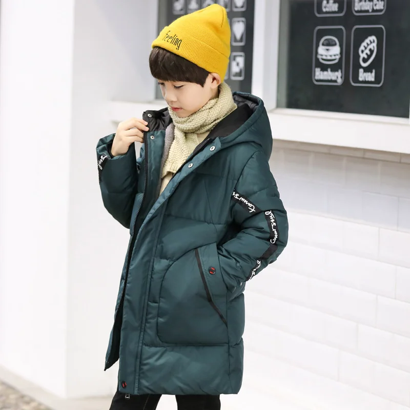 

Boys Coat Jacket Cotton Outerwear 2023 Charming Thicken Velvet Winter Warm Furs Fleece Children's Clothing