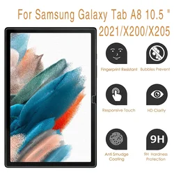 9H Tempered Glass Screen Protector for Samsung Galaxy Tab A8 10.5 SM-X200 SM-X205 2021 Tablet Anti-fingerprint Protective Film