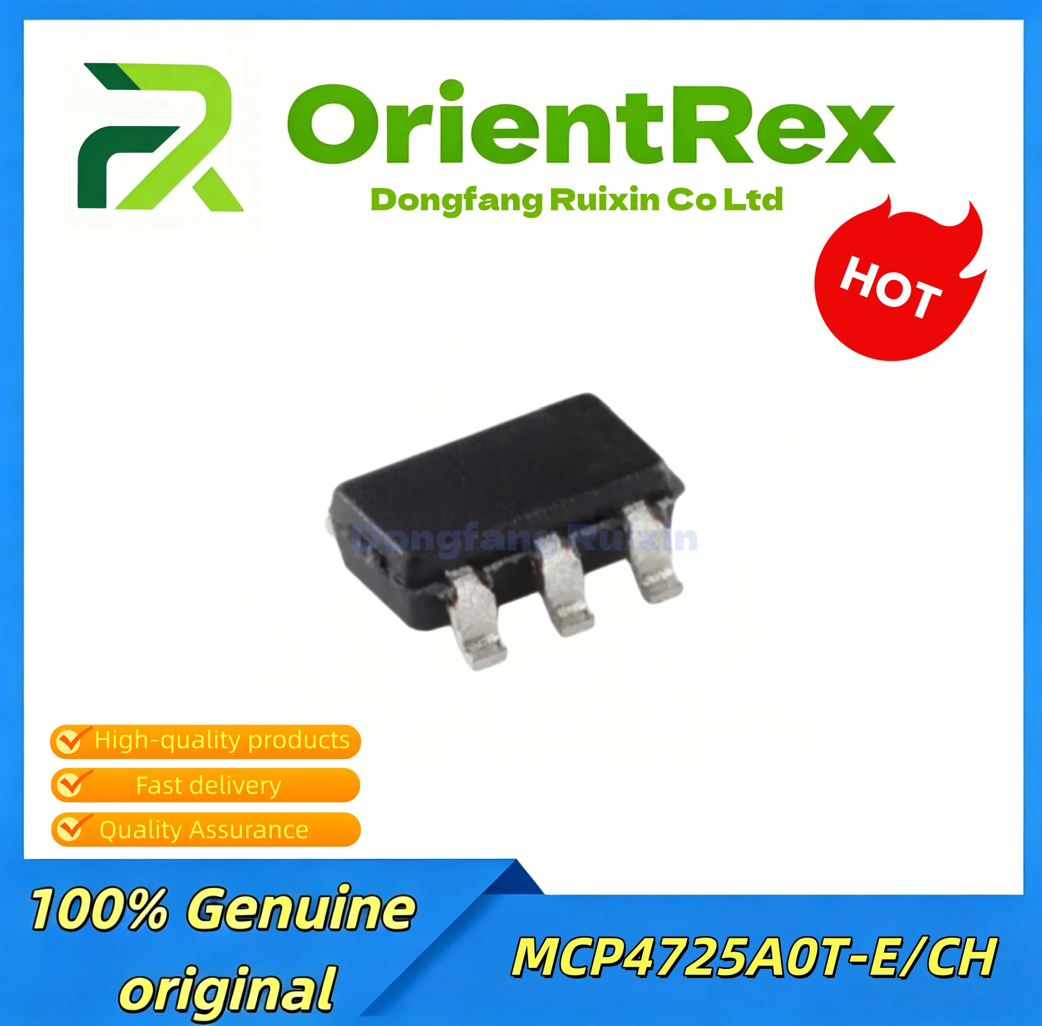 (10-50piece)100% New MCP4725A0T-E/CH MCP4725A0T MCP4725 AJ... sot23-6