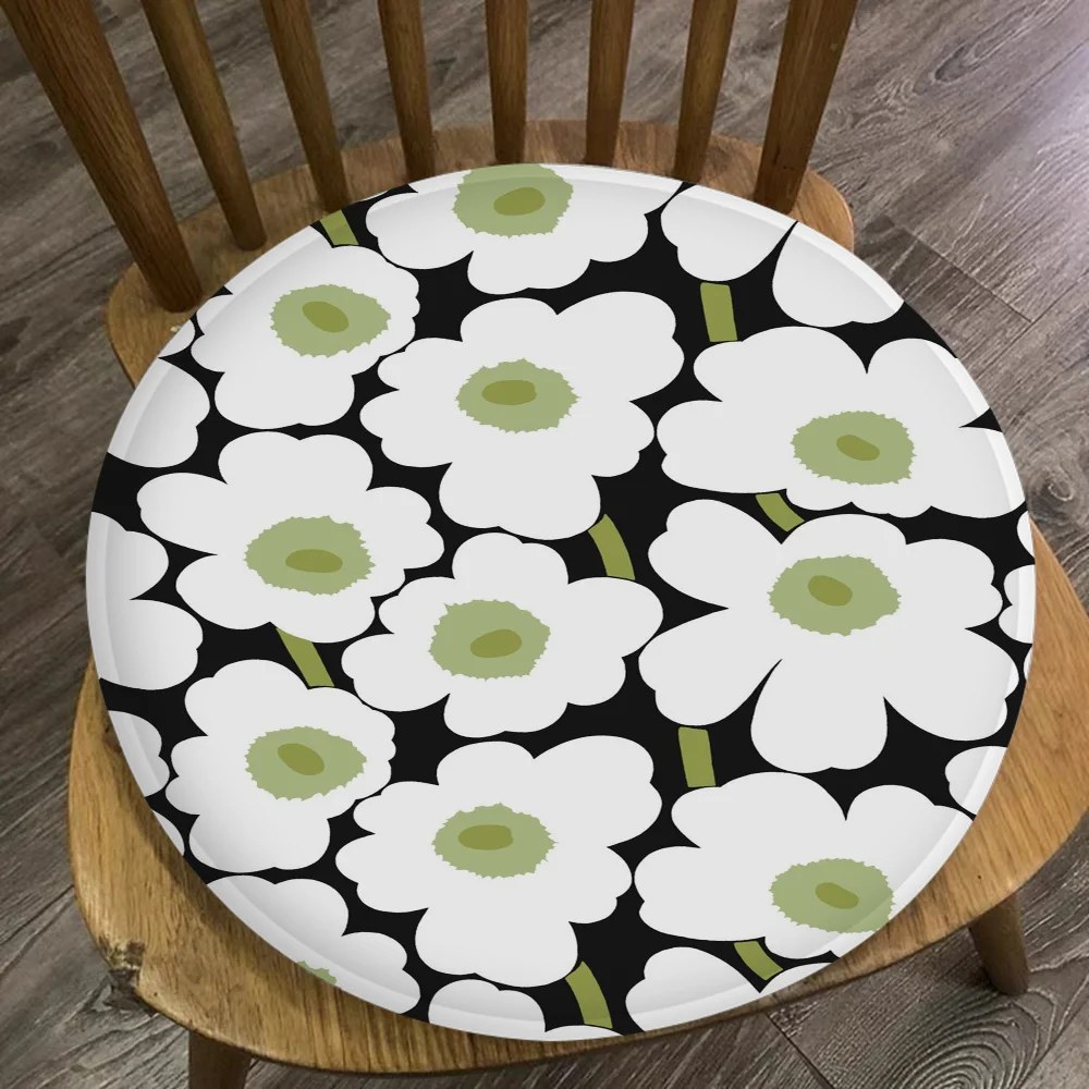 Flower Club Modern Minimalist Style Seat Cushion Office Dining Stool Pad Sponge Sofa Mat Non-Slip Chair Cushions