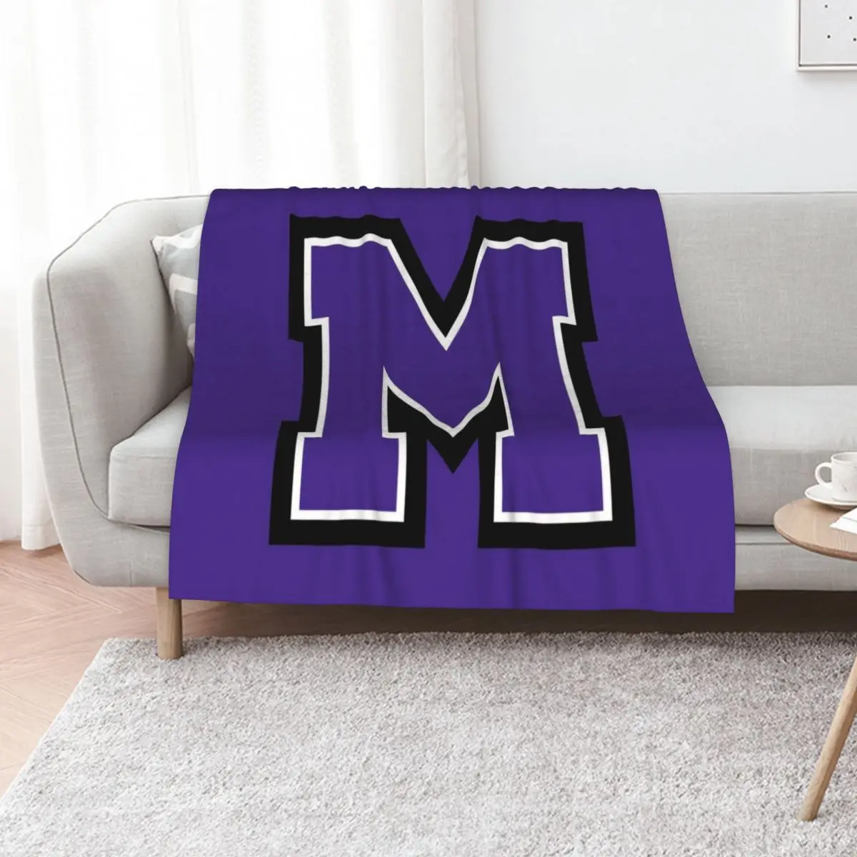 University of Mount Union raiders Throw Blanket Hairy Bed linens Thins Designers Luxury Thicken Sofas Blankets