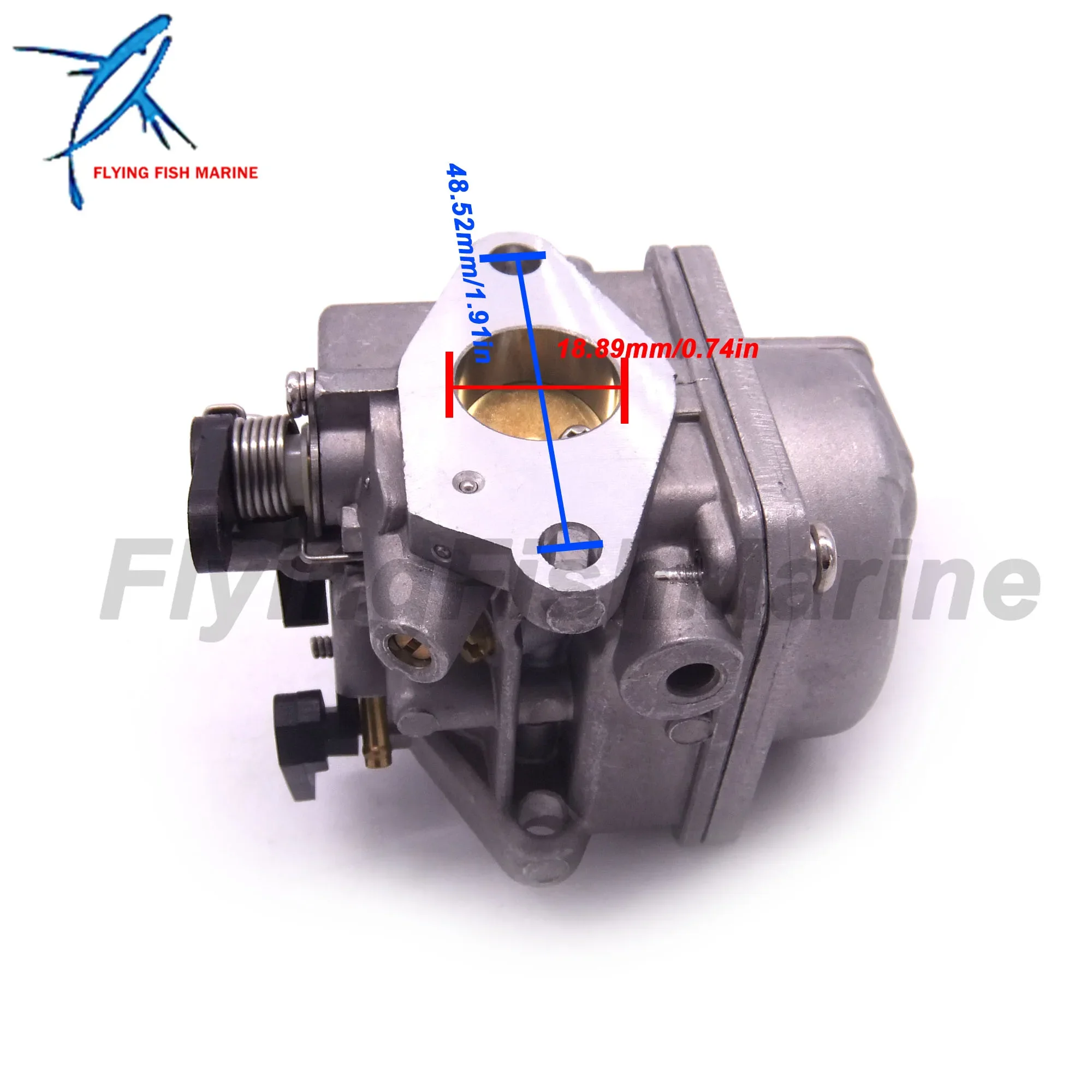 Outboard Motor 3R4-03200-1  3R4032000M Carburetor Assy for Tohatsu Nissan 4-stroke MFS6A2 NSF6A2 MFS6B NFS6B 6HP Boat Engine