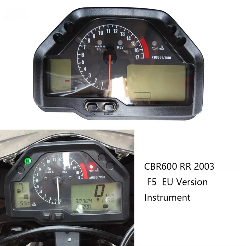 Super Sale For Honda CBR600RR F5 03-06 Speedometer Tachometer Gauge with HISS