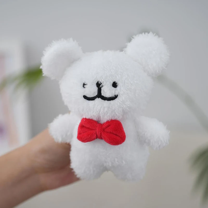 Cute Korean Maltese Dog Plush Toy Soft Stuffed Animal Doll Cartoon Puppy Kids Boys Girls Birthday Gifts