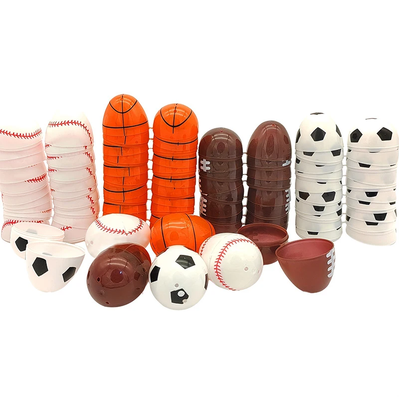 Paaseieren Kid Cadeau Speelgoed Paasmand Decor Sportballen Eieren Voetbal Basketbal Honkbal Schattig Plastic Ei