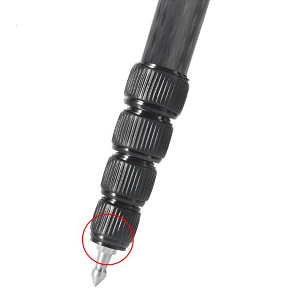Stainless Steel Tripod Spike 1/4 3/8 M8 Camera Monopod Feet Screw Fixed Shooting Replacement Photography Accessories