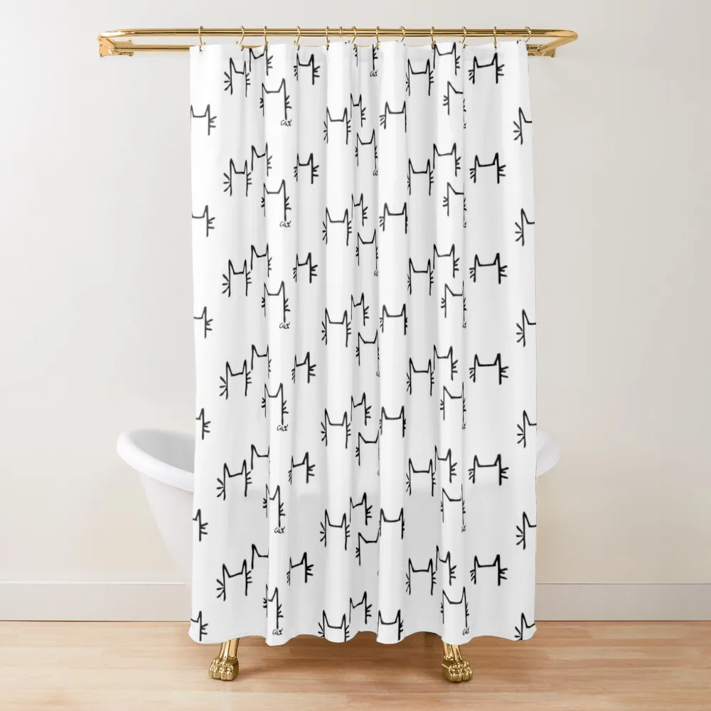 

Cat & amp; Co Shower Curtain Bathroom Shower Waterproof Bathroom Shower Modern Bathroom Accessories Deco Curtain