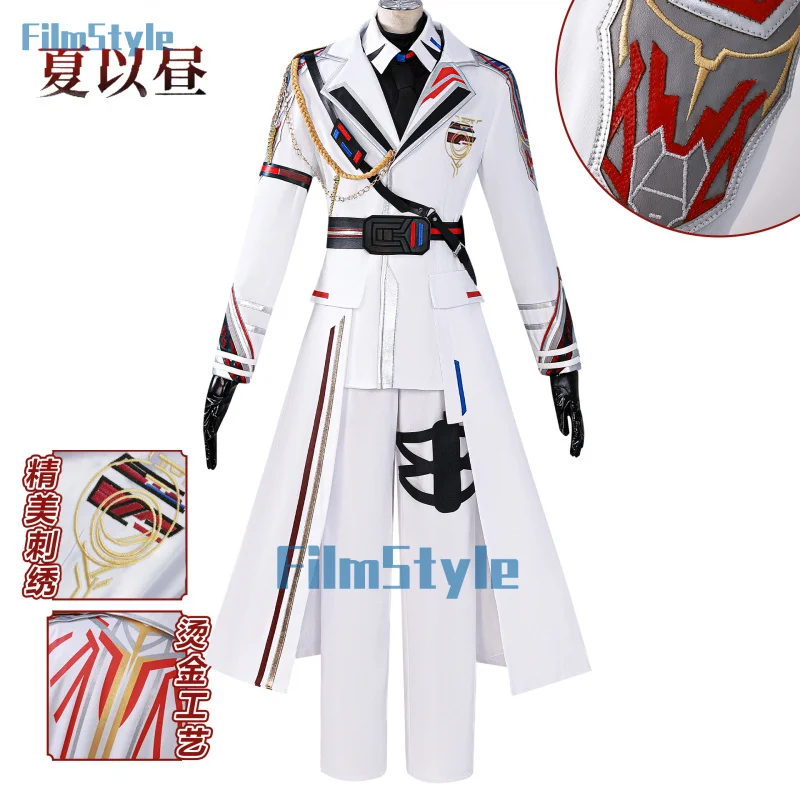 

Love And Deepspace Caleb Cosplay Costume White Farspace Colonel Female Uniform Heroines Halloween Party Women Carnival Outfit