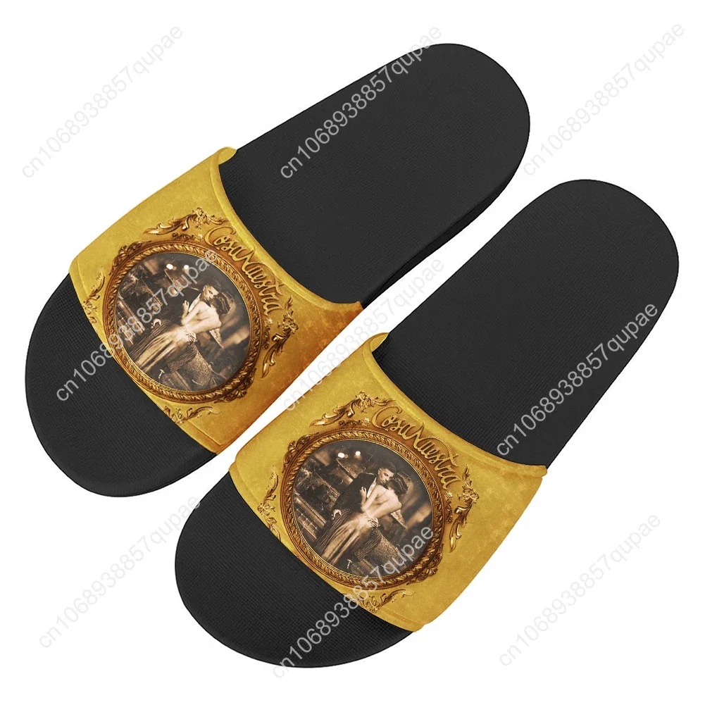 Singer Rauw Alejandro Cosa Nuestra Slippers Home Water Shoes Mens Womens Summer Slipper Indoor Outdoor Shower light Pool Sandals 3