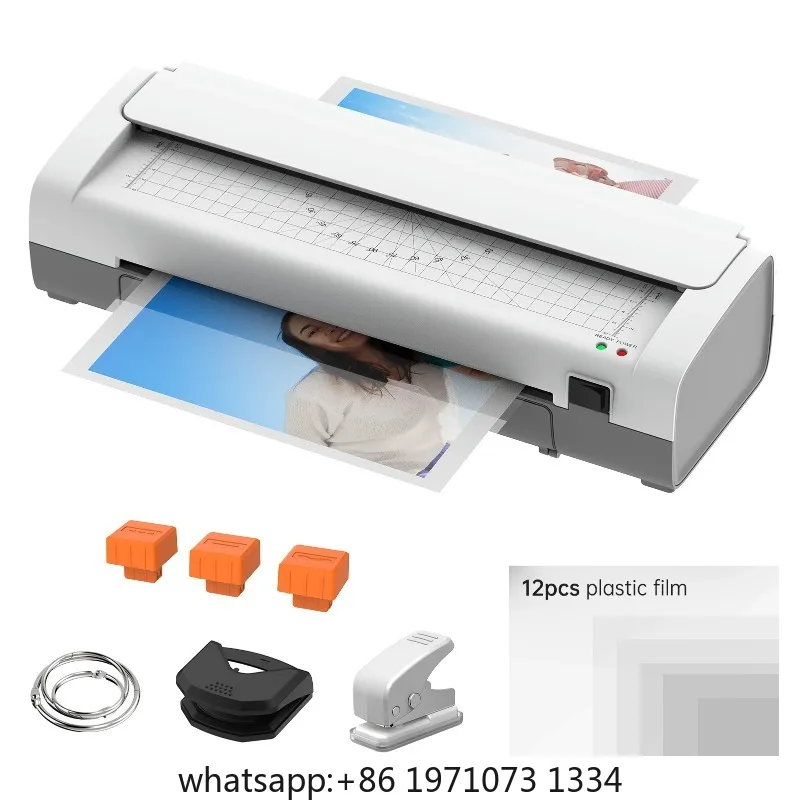 SL389 6IN1 Multifunction Desktop A4 Laminating Machine 9 inches Thermal Laminator Machine Hot and Cold Lamination
