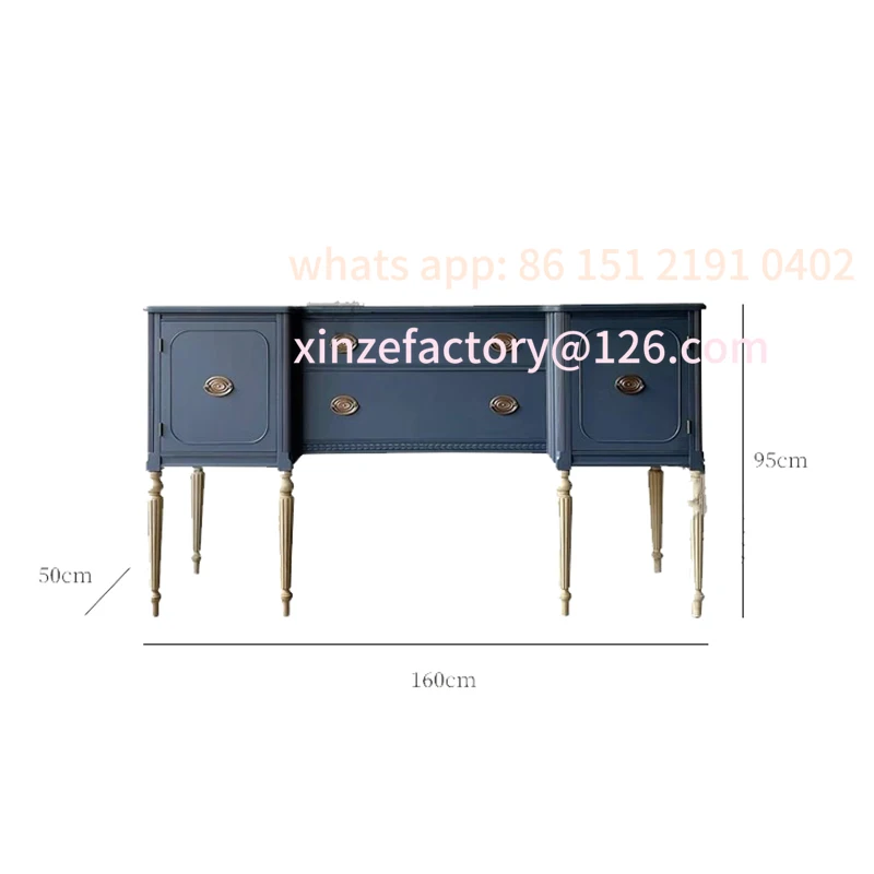 

Customizable minimalistyczny stół konsolowy Piękno Modny skandynawski stół konsolowy Premium Design Szuflada Tisch W