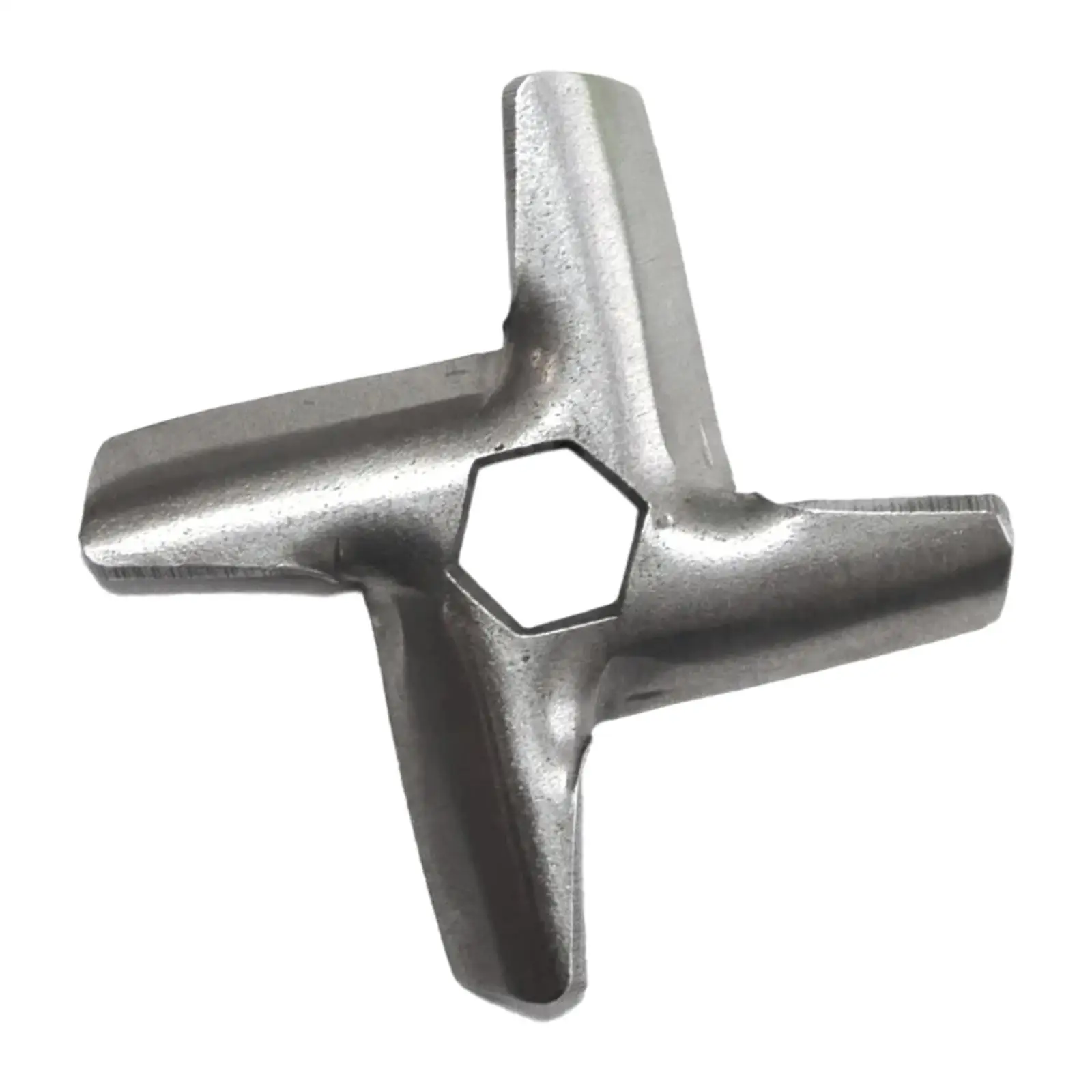 Meat Grinder Stainless Blade Parts Food Grinding Cutter Replacement for Manual Electric Meat Mixer Attachment