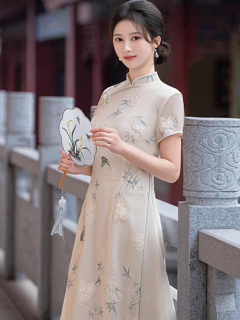 Nowa Letnia Młodzieżowa Chińska Ceremonia Herbaty Dr. Long ort Sve Oddychająca Odzież Codzienna dla Niewielkich Rozmiarów