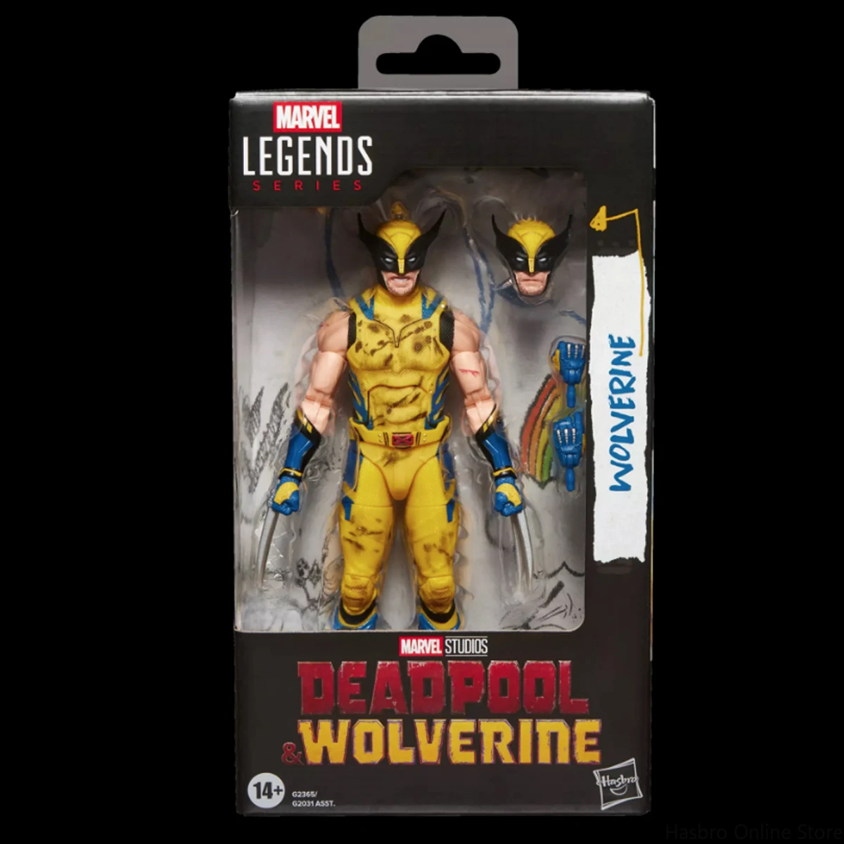 【Prevendita aprile】Hasbro Marvel Legends Series Wolverine Action Figure da 6 pollici e 3 accessori DEADPOOL e WOLVERINE G2365