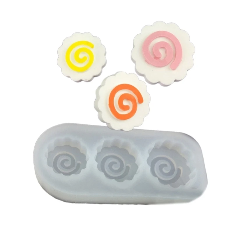 E15E Versatile Jewelry Charm Silicone Mold for Fish Plate Epoxy Resin Accessories