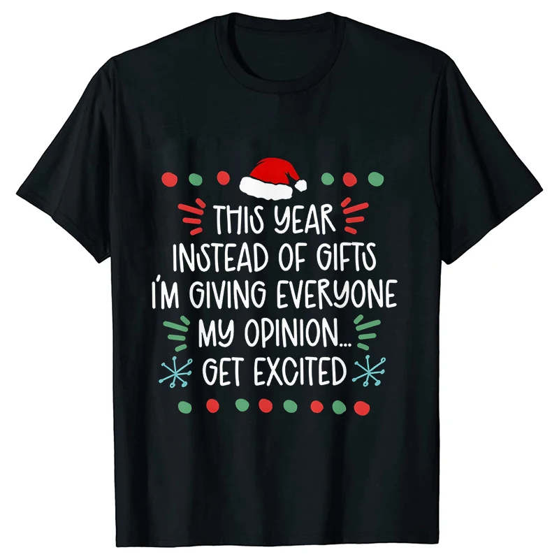 Merry Christmas Tee Shirt Family Matching Outfits Christmas Family Tshirts Happy New Year Tees Party Unisex Tshirts Clothing