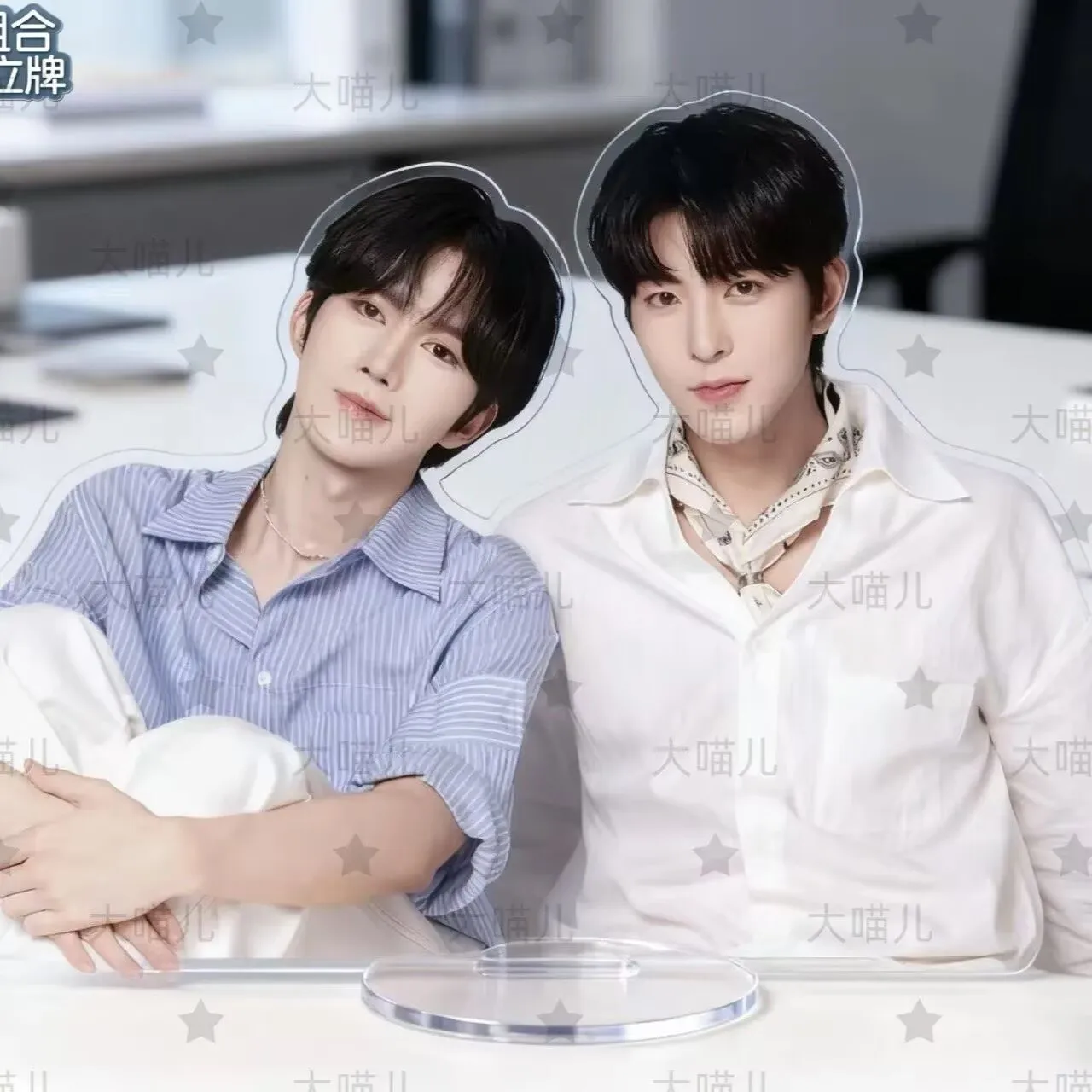 

Greedy Star Qiu CP,Yellow Star Qiu Dingjie,20cm Acrylic signboard Decoration Acrylic Limited Edition Plaque Customized Human