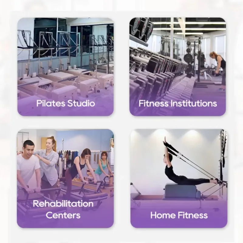 مجموعة معدات بيلاتيس مثالية عالية الجودة للبيع بالجملة من YTYIN لمصلح بيلاتيس الخشبي في استوديوك بنصف برج #5