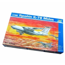 Trumpeter 03902 1/144 Soviet ILyushin IL-78 IL78 Midas Air Refueling Aircraft Assembly Plastic Toy Gift Model Building Kit