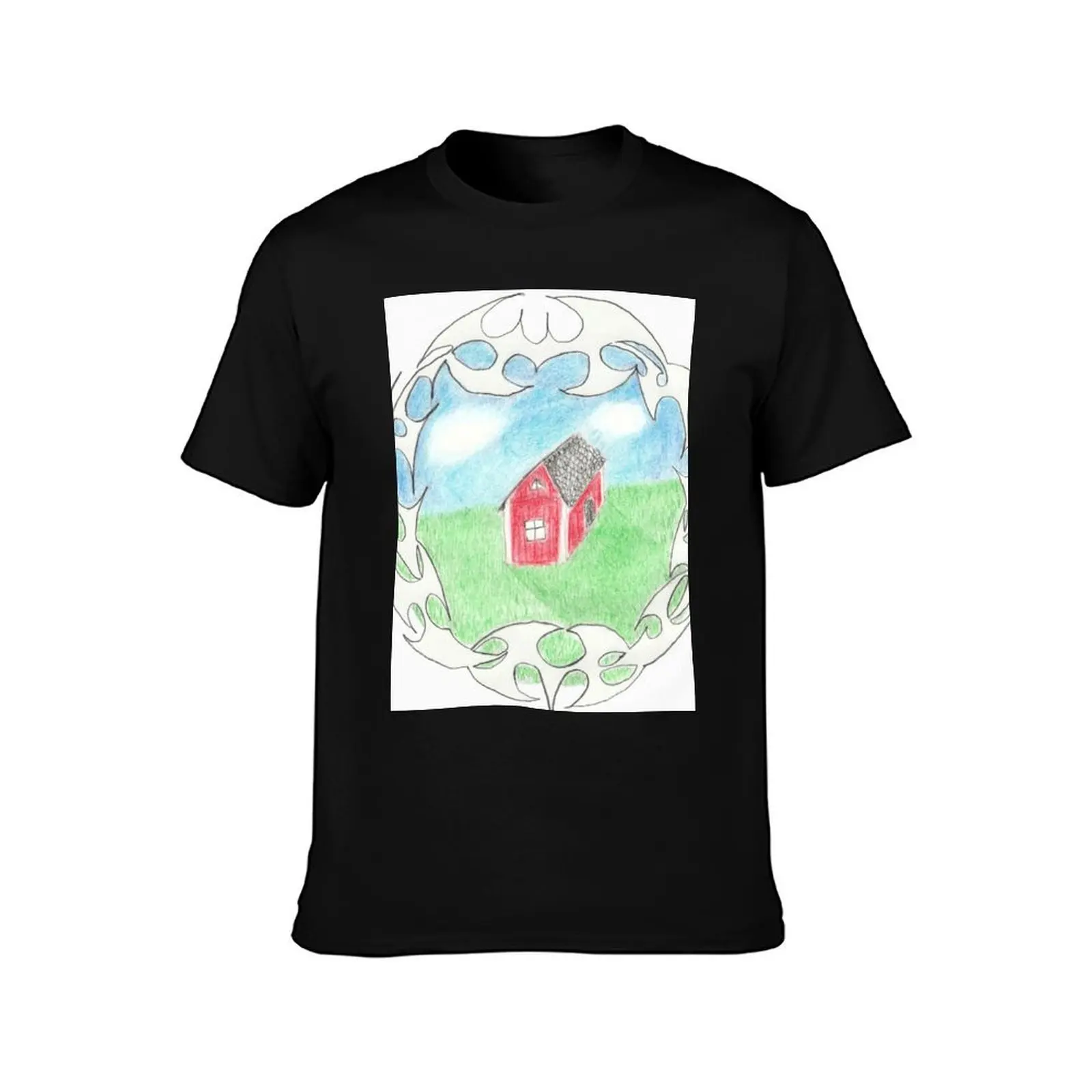 Bladee + Ecco2k - Crest T-Shirt Casual Loose Fit Short Sleeve T-Shirt