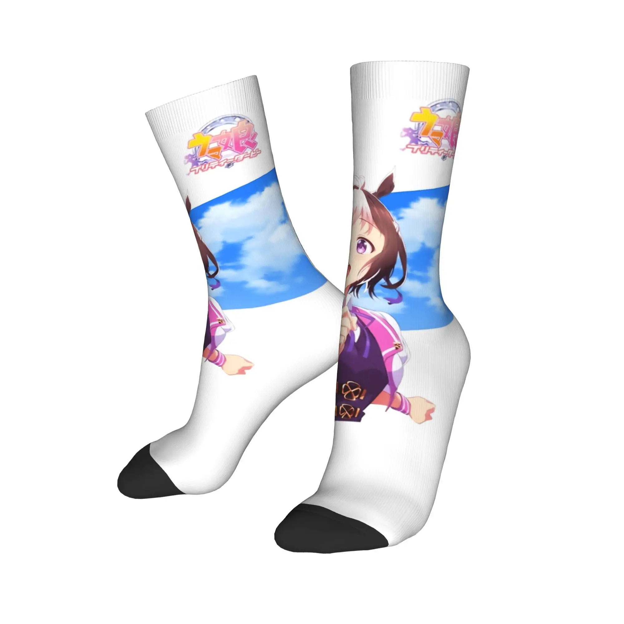 جوارب رجالية Uma Musume جوارب شتوية عصرية عالية الجودة نمط جوارب خارجية مضادة للانزلاق #3