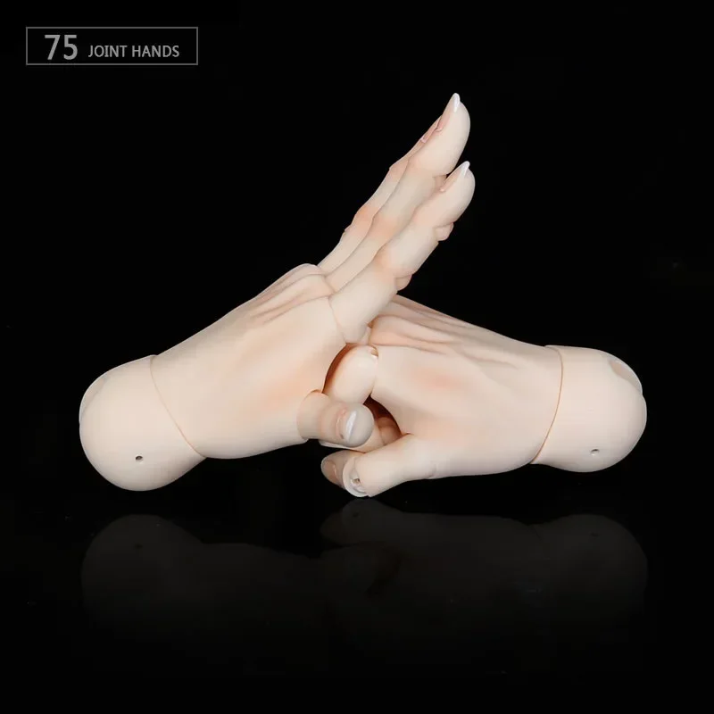 BJD Jointed Hands suitable for 1/3 or 1/4 bjd dolls boy and girl body IOS IP ID72 R72 Sd17 DS SD Feeple omg Hands