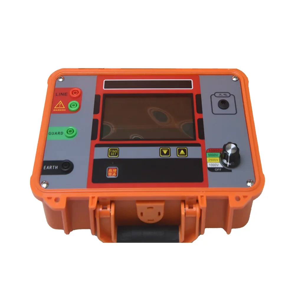 for High Accuracy Digital Insulation Resistance Tester Megohm Meter 1KV-10KV Megohmmeter Voltmeter Circuit Test Meter Megameter