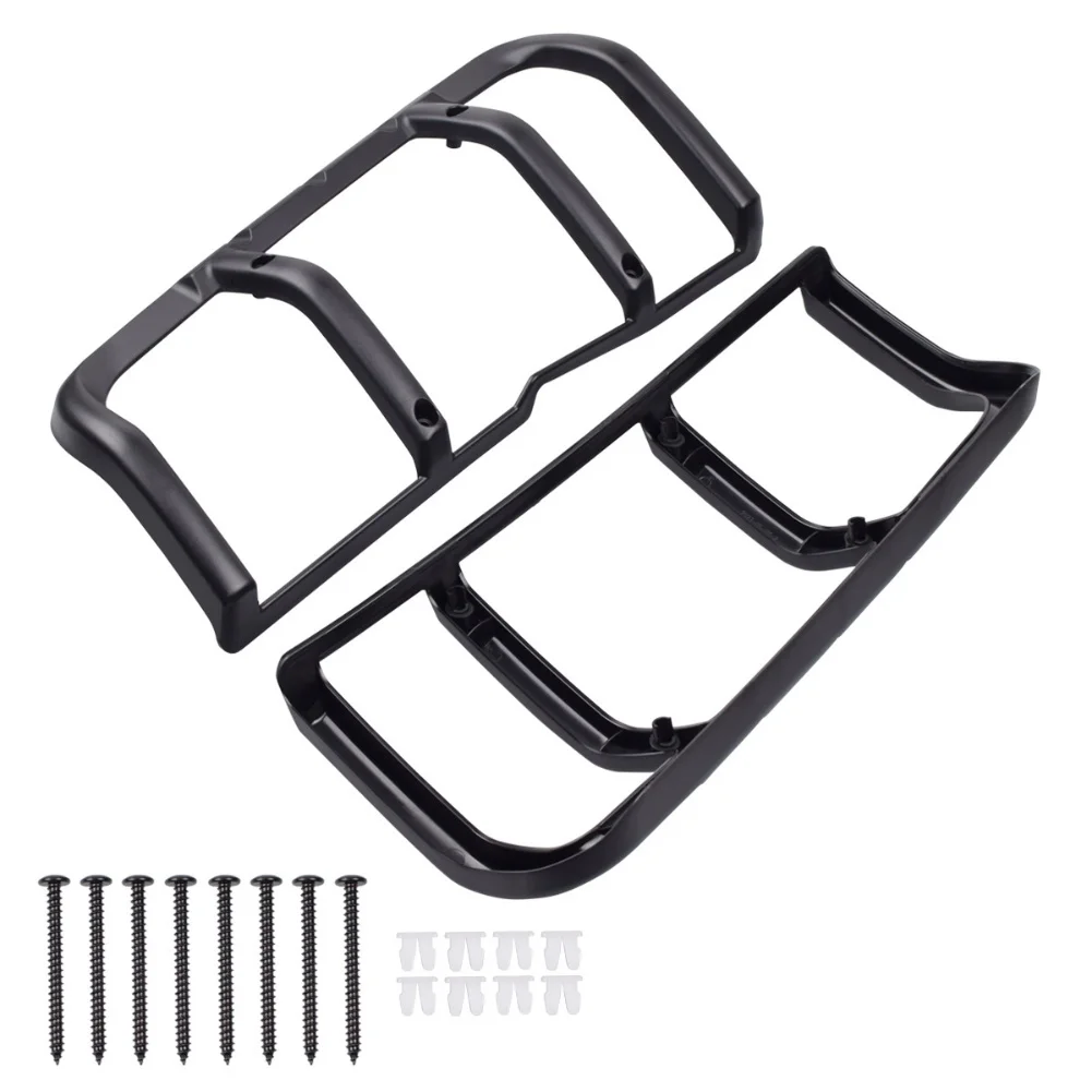 

2Pcs Car Rear Tail Light Lamp Guards Set STC53194 For Land Rover For Discovery 2 II 1999 2000 2001 2002 2003 2004 Exterior Parts