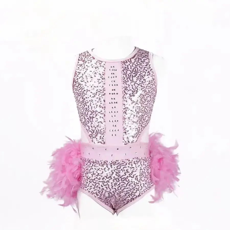 New dance costume professional jazz dance dress performance dress Lodysuit Latin dress