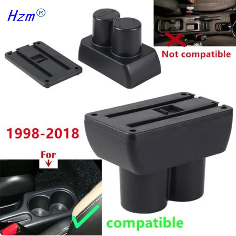 Central Storage Box Car Armrest For Suzuki Jimny Armrest Box Suzuki Jimny JB23 JB43 1998-2018 Dedicated Retrofit Car Accessories