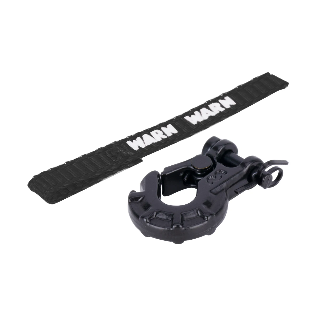 Maßstabszubehör, Metallwinden-Abschlepphaken mit Zugriemen-Tags, Dekoration für 1/10 RC Crawler Car Axail SCX10 TRX4 TRX6 RGT 86100