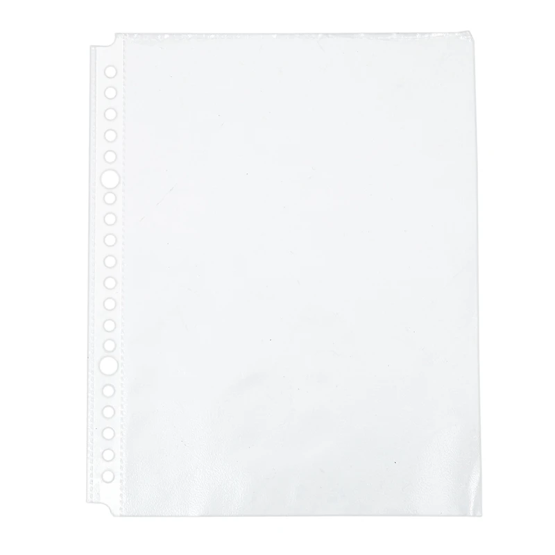 

Pack Of 600 A5 Clear Punched Pockets - Plastic Poly Folders