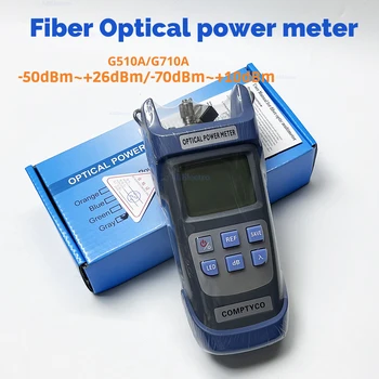 G510A/G710A Optischer Leistungsmesser SC FC-Adapter -50 ~ + 26 dBm/-70 ~ + 10 dBm (eingebaute LED-Beleuchtung) FTTH-Glasfaserkabeltester