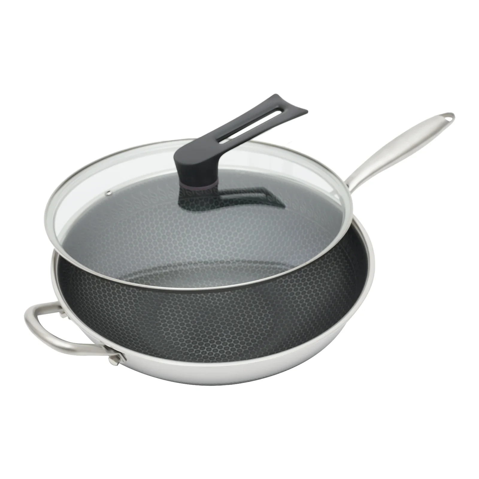 3,4-Zoll-Wok aus Edelstahl mit – Wok Electric Flat Bewertung und Preis