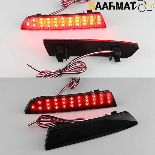 Reflector de parachoques trasero LED, lámpara de freno para Mercedes Benz W447 Vito Clase V 2014 2015 2016-2021, luz de freno, accesorios para coche