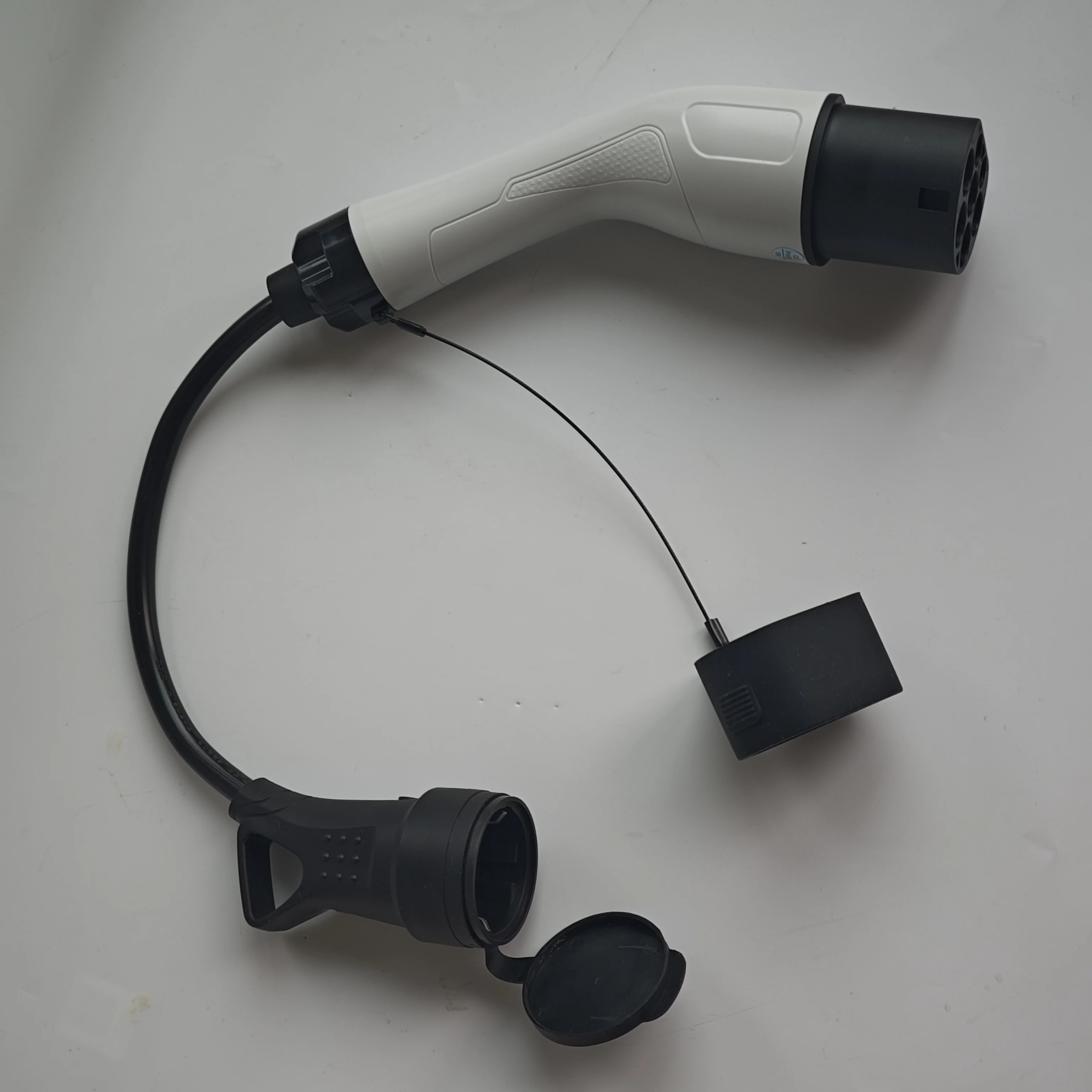 Type 2 to EU Plug Adapter, 16A 230V 50cm EV Charging Cable, WallBox Charging Station Connector, Electric Car Power Plug