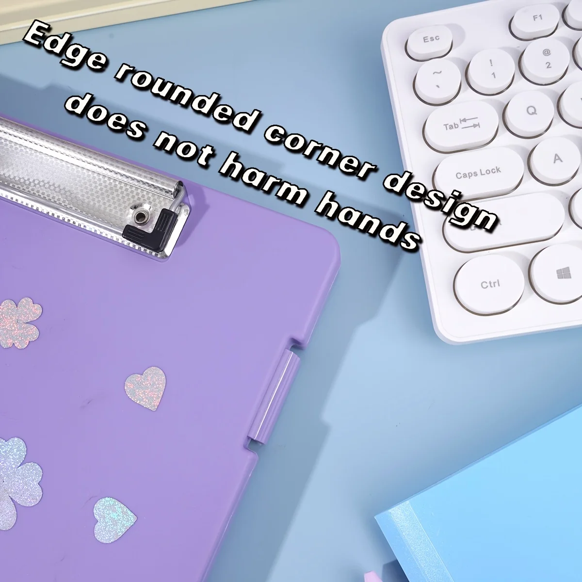 Multifunctional WordPad Office School Writing Board File Folder Document Storage Box A4 Folders Book Pad Clamp Stationery Case