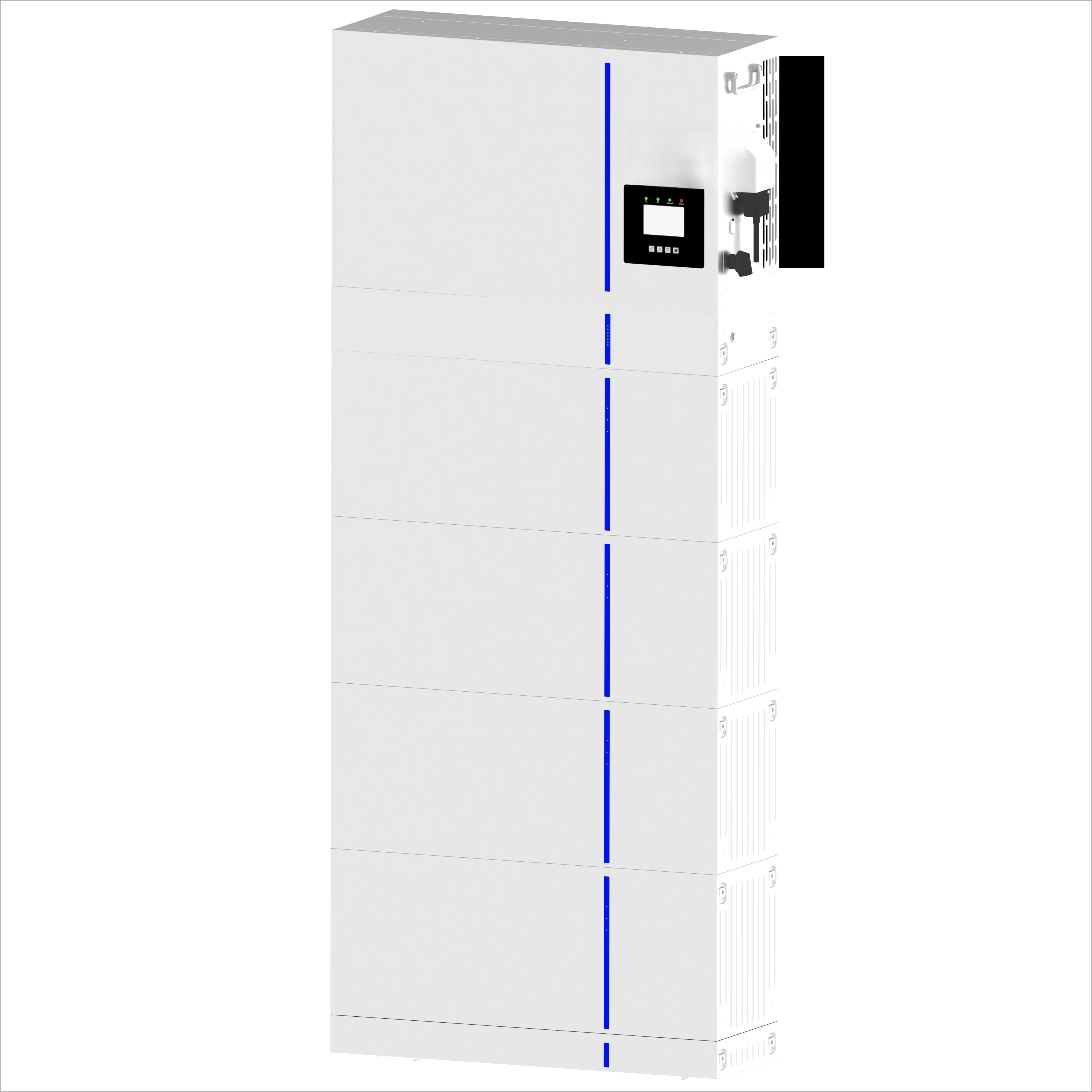 بطاريات ليثيوم 51.2 فولت 48 فولت الجهد المنخفض AI-W5.1-B-ESS (الاتحاد الأوروبي، الاتحاد الأفريقي) 100 أمبير 10 كيلو وات ساعة بطارية دي بالطاقة الشمسية Lifepo4