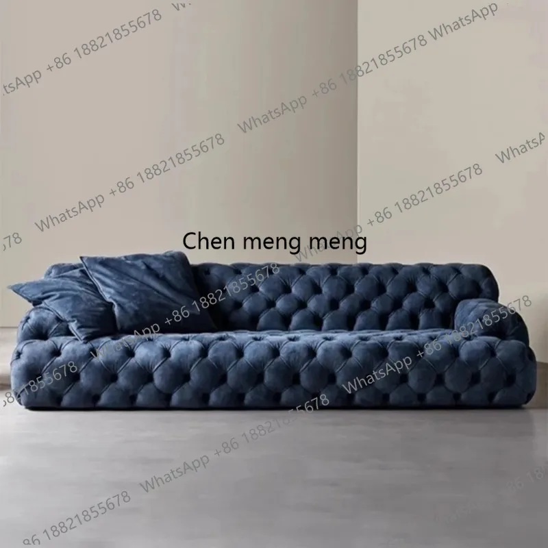 

Embrace Luxury Sophistication Italian Leather Sofa Sleek Modern Minimalist Style Chic Living Room Canape Salon