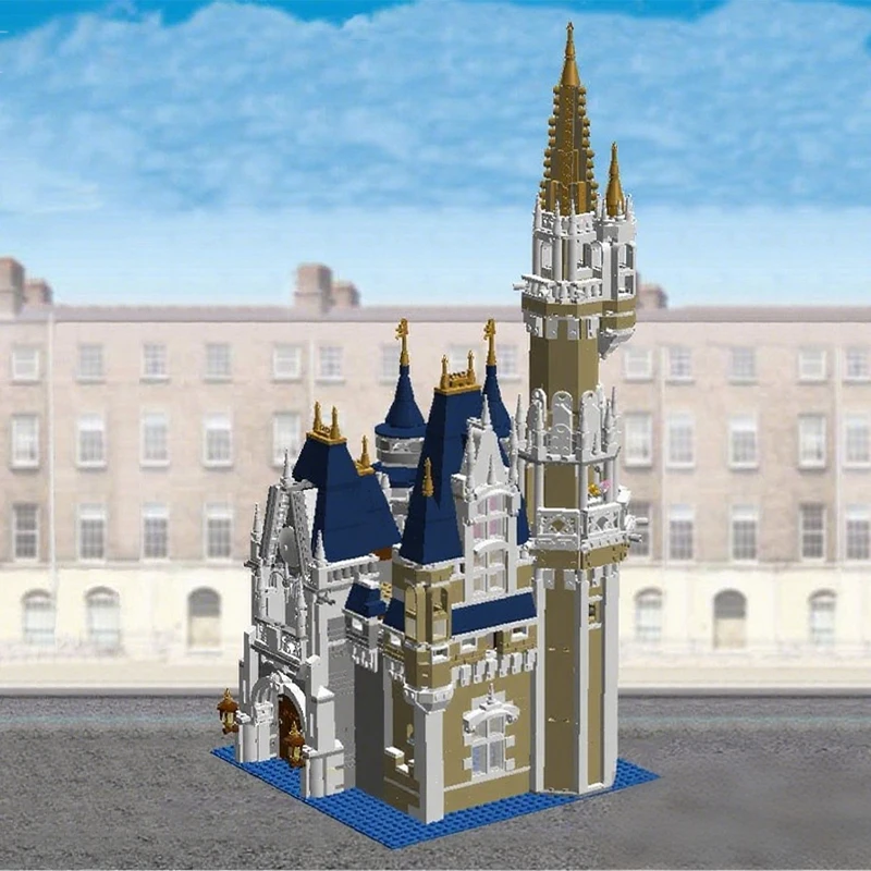 

2515pcs MOC D Castle Modular Assemble creative Modular Buildings Building Blocks Christmas Gift STEM Educational