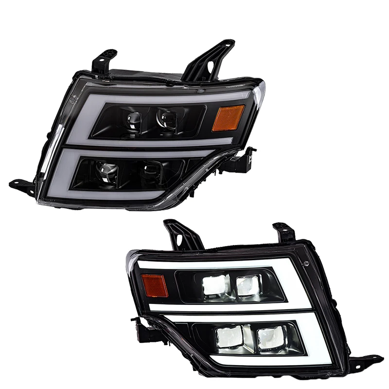 

New LED Headlamps for Mitsubishi Pajero V93 V97 V98 Front Light Plug and Play Headlights LED Head Light Upgrade 2009-2021