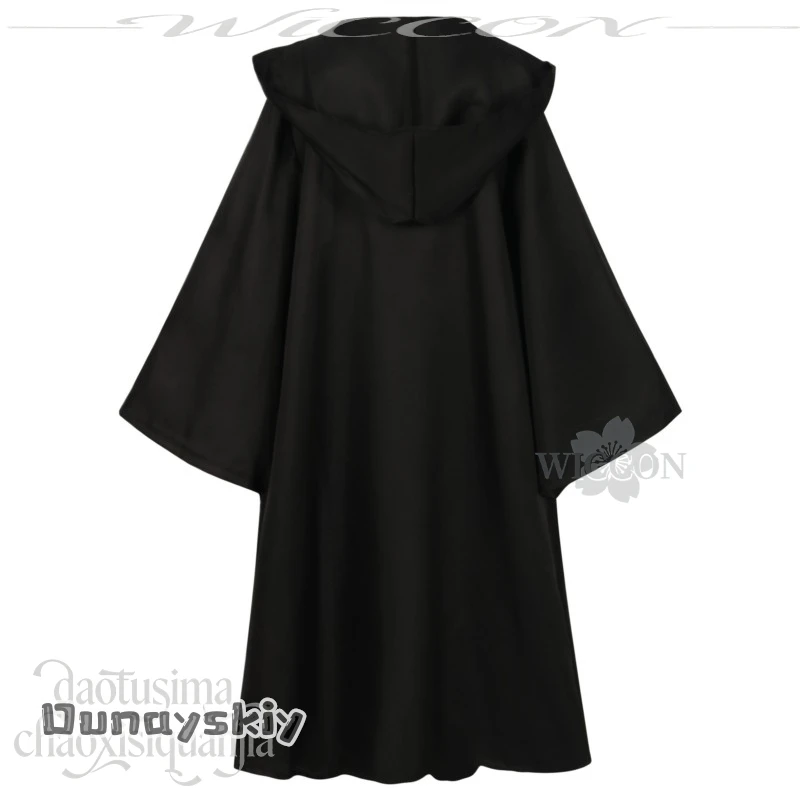 Dunayskiy/Black Navy Blue Long Magic Robe Red Tie Pants JK DK Stage Costume  Cosplay Anime Mashle: Magic And Muscles Mashle view 4