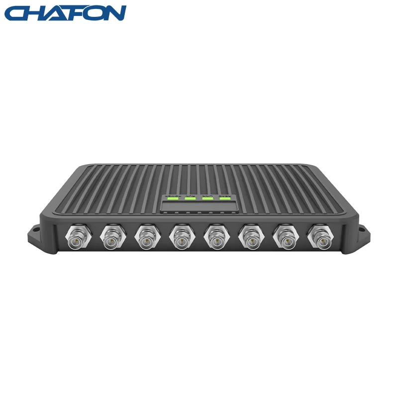 شافون CF801 8-Port Impinj E710 Chip UHF قارئات بطاقات التحكم في الوصول RFID الثابتة مع بروتوكول TCP/IP تردد 860-960 ميجا هرتز #4