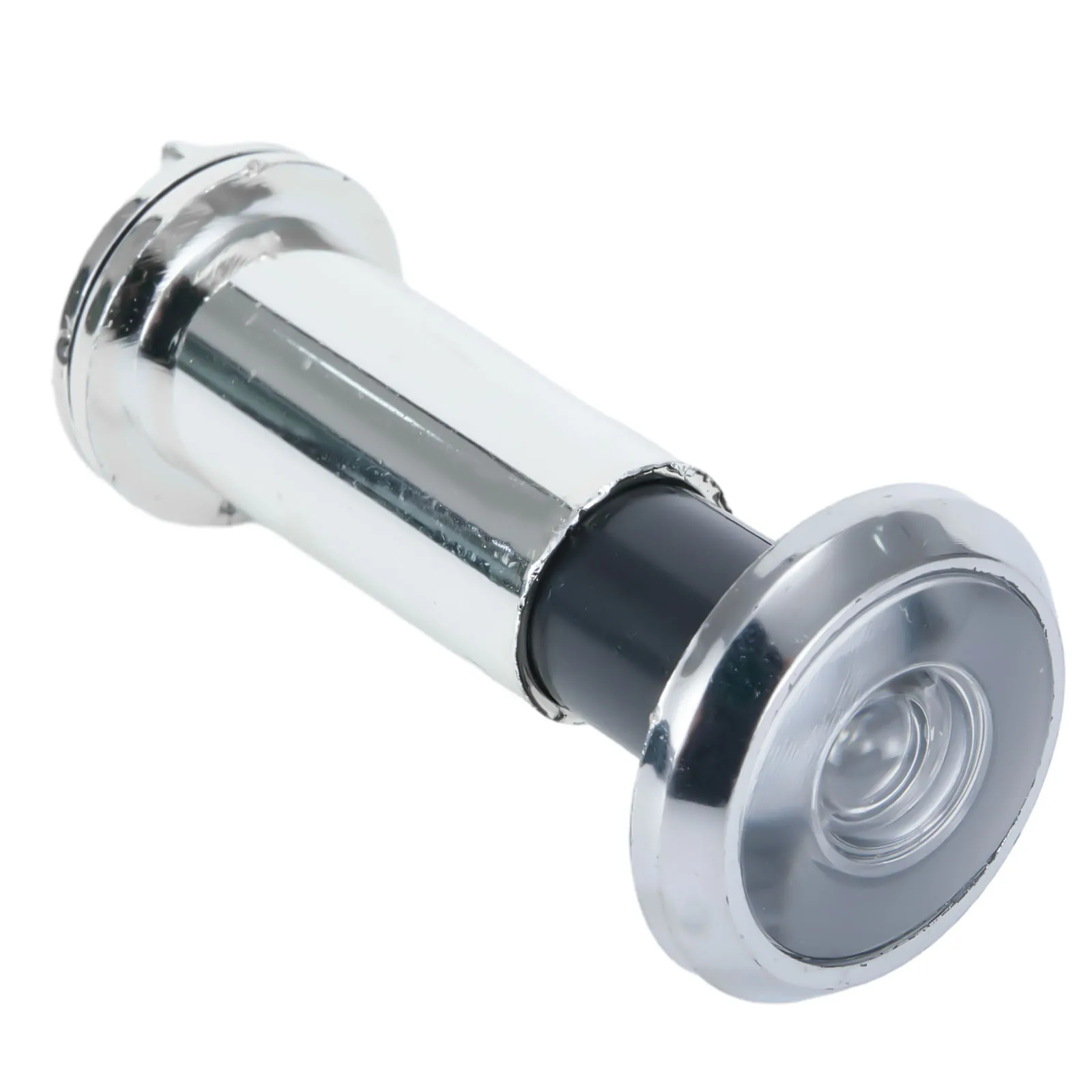 

Durable High Quality Door Viewer Tool Metal Housing Wide Angle Eye Sight Hole For 50-75mm With Threaded Tube 1pcs