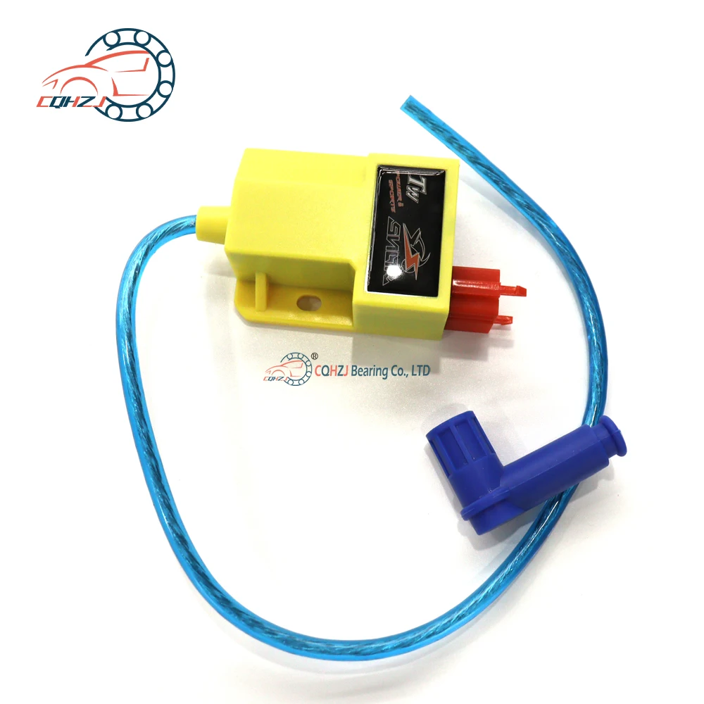 Ignição CDI para Motocicleta CQHZJ, Sistema de 6 Pinos com Vela de Ignição para Peças de Motor HONDA CG125 CG 150 CG200