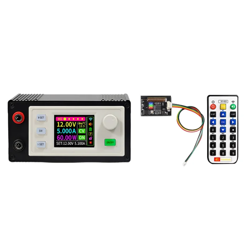 

HLZS-SK150S CNC Finished+433M Kit Adjustable DC Voltage Regulator Constant Voltage Constant Current 8A 150W Solar Charging Modul