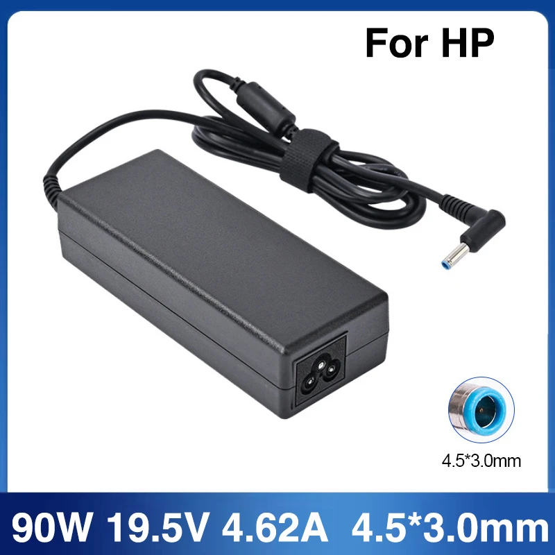 

19.5V 4.62A 90W 4.5*3.0mm AC Laptop Charger Power Adapter For HP Pavilion 14 15 PPP012C-S 710413-001 Envy 17-j000 Folio Stream13